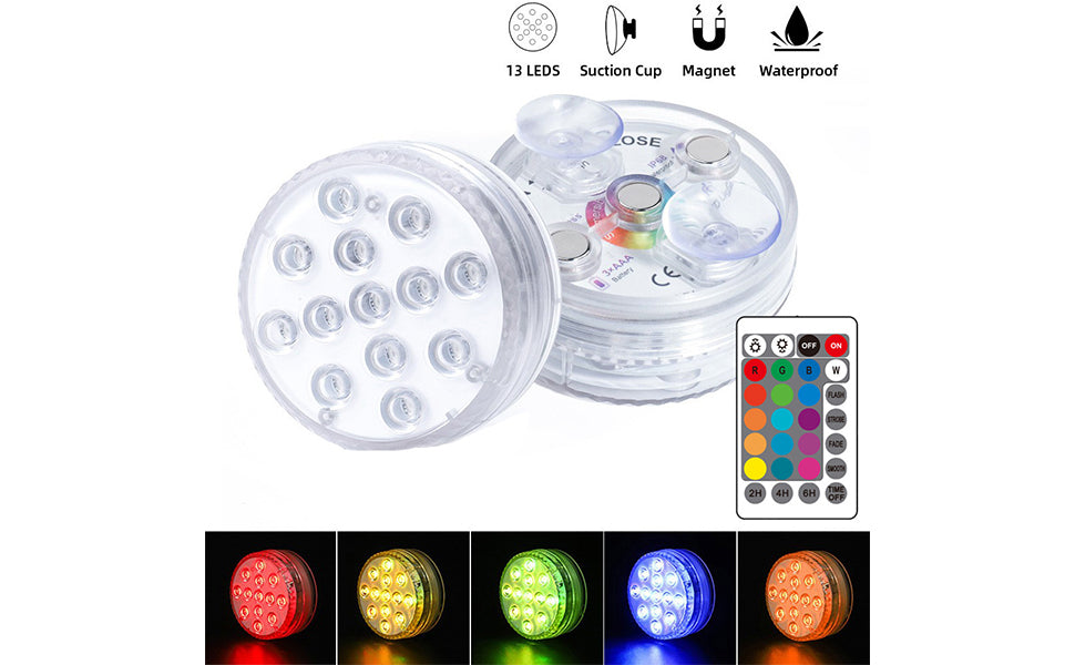 Remote controlled diving light