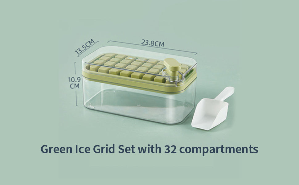 Pressed ice cube mold